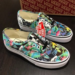 vans multi floral